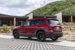 2020 Mercedes-Benz GLB 250 in Patagonia Red Metallic - Static Rear Left Three-quarter View